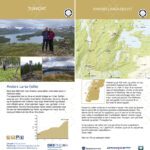 Description of the walk up to Anders Larsa mountain in Bleikvasslia, map and pictures