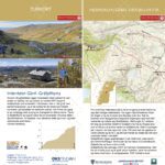 Description of the walk from Inderdalen Farm to the cabin Gråfjellhytta by the glacier, map and pictures