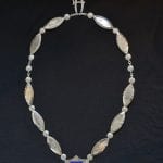 The silver ceremonial chain of office for the Mayor of the Hemnes Municipality.