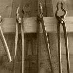 Old tools in a boat house.